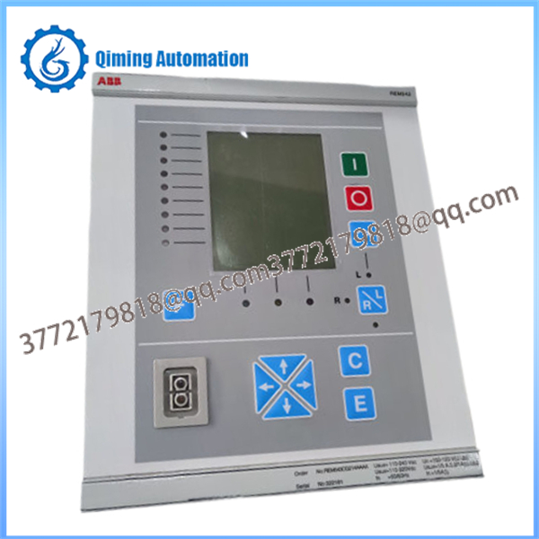 ABB REM543 Motor Protection and Control Relay